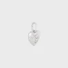 Charms Cœur CELINE 1945 en aluminium