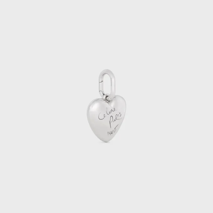 Charms Cœur CELINE 1945 en aluminium