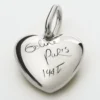 Charms Cœur CELINE 1945 en aluminium