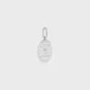 Charms Maison CELINE Médaille en laiton avec finition rhodiée
