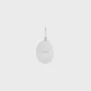 Charms Maison CELINE Médaille en laiton avec finition rhodiée