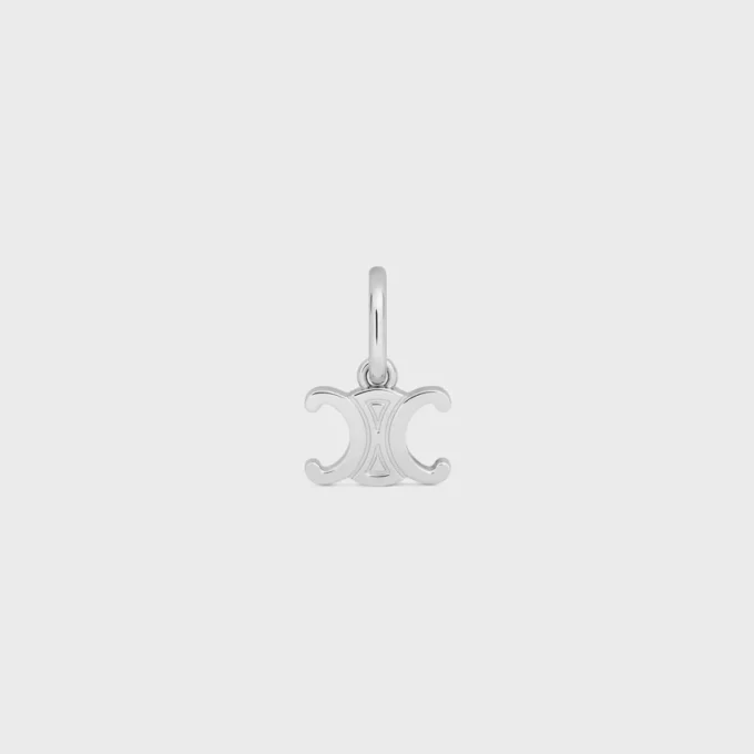 Charms Triomphe en laiton avec finition rhodiée