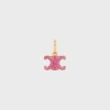 Charms Triomphe en strass et laiton avec finition dorée Charms Triomphe en strass et laiton avec finition dorée