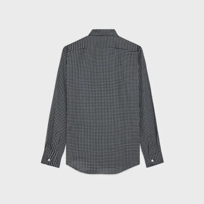 Chemise ample en coton à carreaux Chemise ample en coton à carreaux