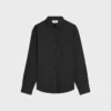 Chemise ample en twill de soie