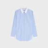 Chemise Classic en popeline de coton rayée