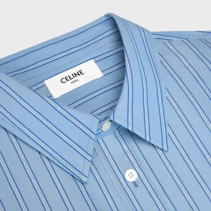 Chemise Classic en popeline de coton rayée