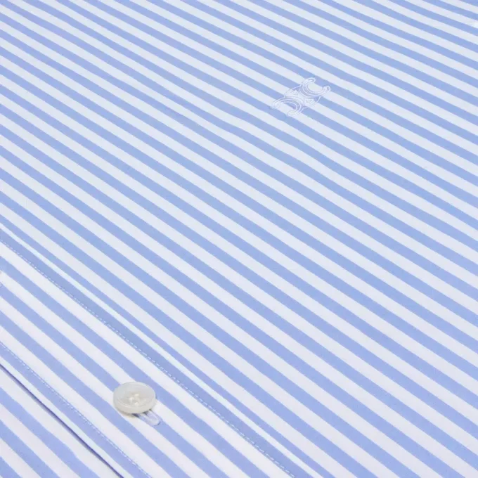 Chemise Classic en popeline de coton rayée