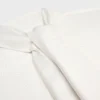Chemise courte à col lavallière en twill de soie Chemise courte à col lavallière en twill de soie