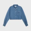 Chemise courte en denim Union Ocean Wash