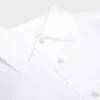 Chemise courte en popeline de coton