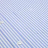 Chemise courte en popeline de coton rayée