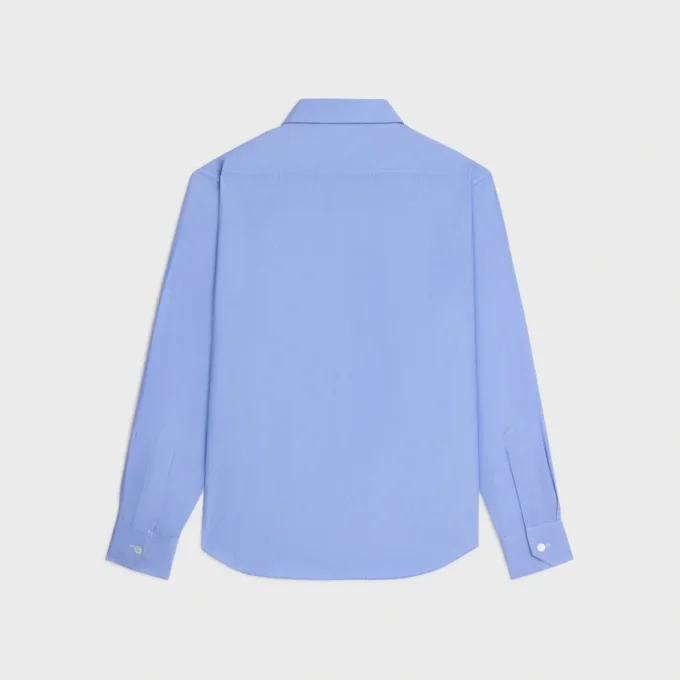 Chemise décontractée en popeline de coton
