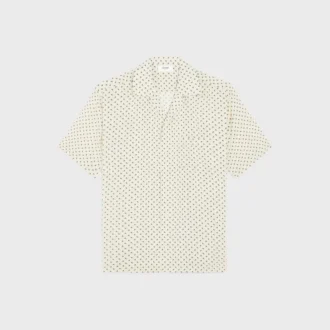 Chemise de bowling en viscose imprimée Micro Triomphe