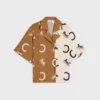 Chemise de pyjama en twill de soie