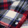 Chemise en cachemire à carreaux
