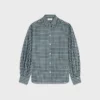 Chemise en coton tartan
