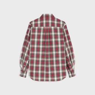 Chemise en coton tartan
