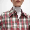 Chemise en coton tartan