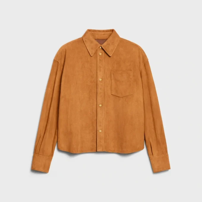 Chemise en daim