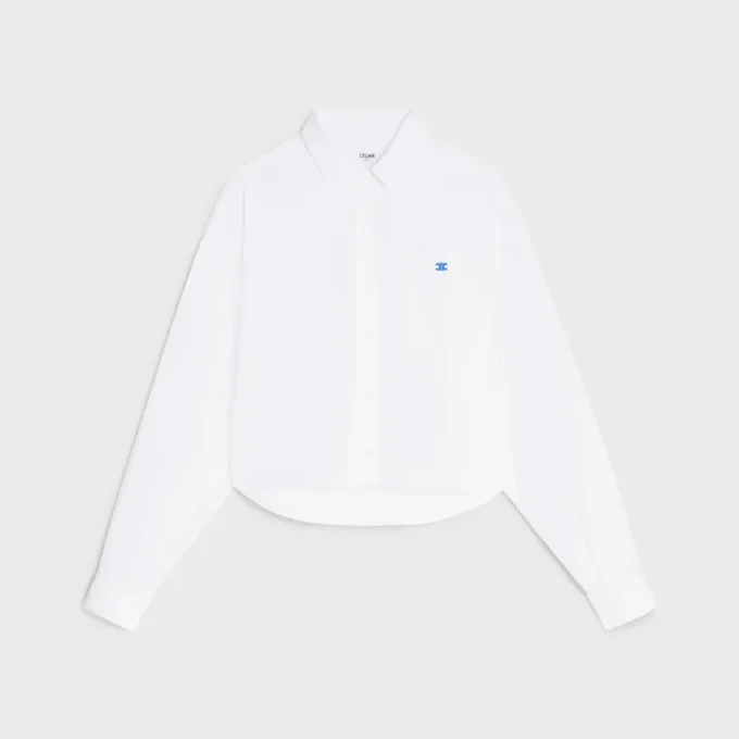 Chemise en denim de coton
