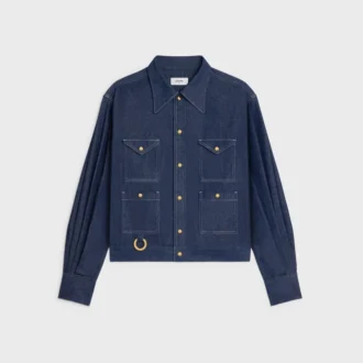 Chemise en denim de coton