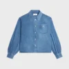 Chemise en denim de coton