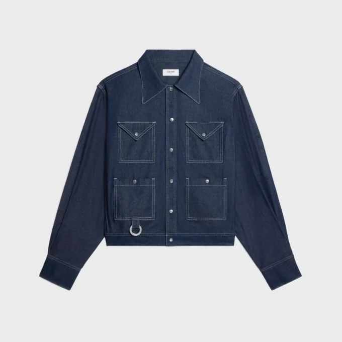 Chemise en denim de coton Chemise en denim de coton