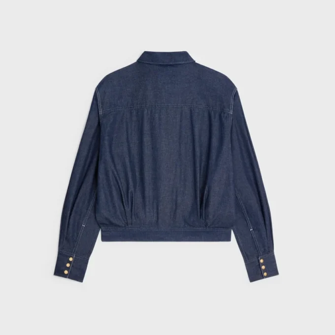 Chemise en denim de coton