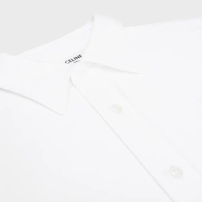 Chemise en denim de coton
