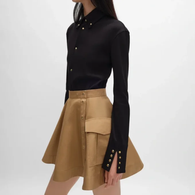 Chemise en jersey de coton