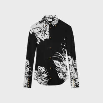 Chemise en jersey de soie