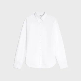 Chemise en popeline de coton