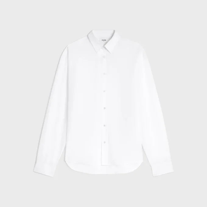 Chemise en popeline de coton