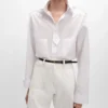 Chemise en popeline de coton