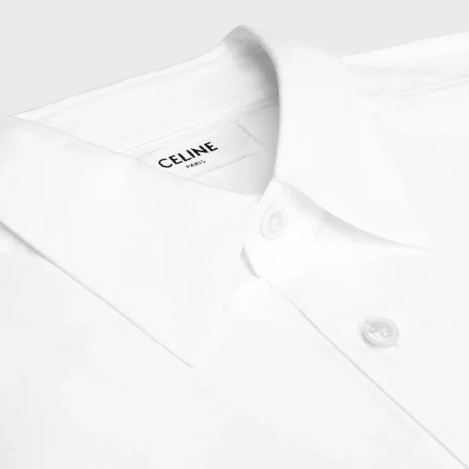 Chemise en popeline de coton