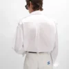 Chemise en popeline de coton