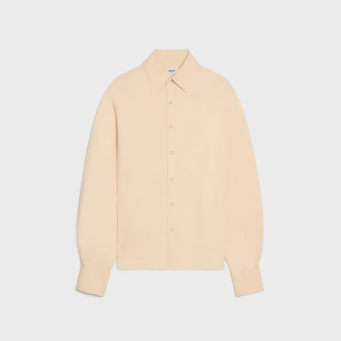 Chemise en viscose et cady de soie