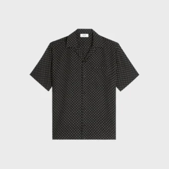 Chemise hawaïenne en viscose imprimée