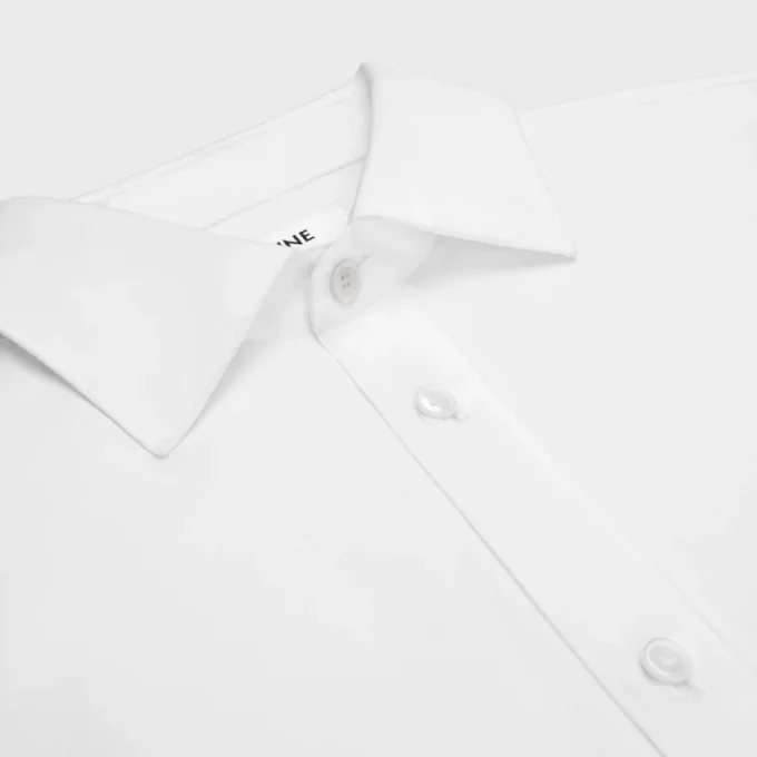 Chemise Jed en popeline de coton