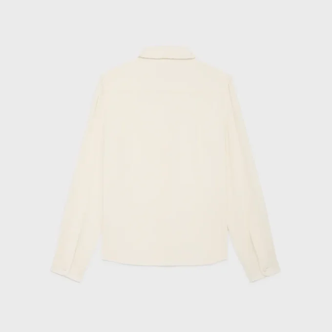 Chemise Mia en crêpe de soie et acétate Chemise Mia en crêpe de soie et acétate