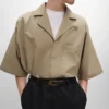 Chemise Scout en gabardine de coton léger Chemise Scout en gabardine de coton léger