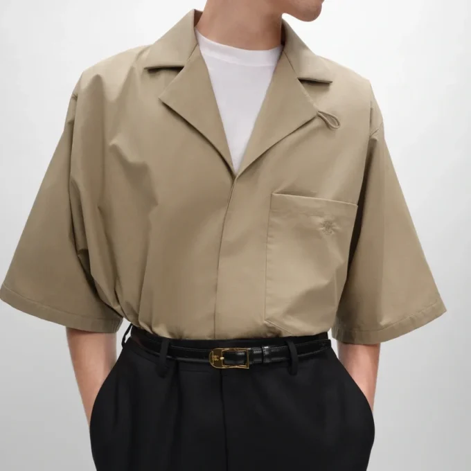 Chemise Scout en gabardine de coton léger Chemise Scout en gabardine de coton léger