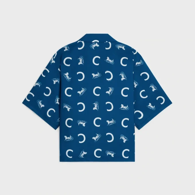 Chemise Scout en twill de soie Chemise Scout en twill de soie