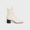Cheri – Bottines zippées en cuir d’agneau extensible Cheri – Bottines zippées en cuir d’agneau extensible