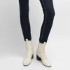 Cheri – Bottines zippées en cuir d’agneau extensible Cheri – Bottines zippées en cuir d’agneau extensible