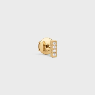 Clou d’oreille CELINE en or jaune et diamants Clou d’oreille CELINE en or jaune et diamants
