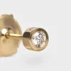 Clou d’oreille CELINE Sentimental Brillant en or jaune et diamant Clou d’oreille CELINE Sentimental Brillant en or jaune et diamant