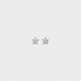 Clous d’oreilles CELINE en or blanc et diamants Clous d’oreilles CELINE en or blanc et diamants