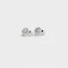 Clous d&rsquo;oreilles CELINE en or blanc et diamants